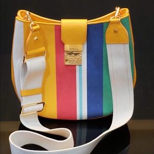 MCM Patricia Rainbow Hobo Bag
